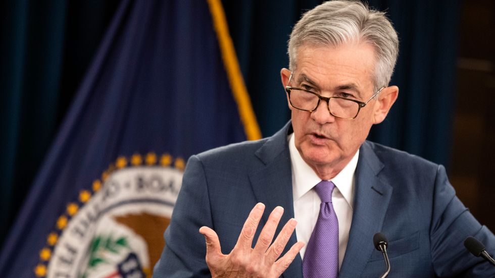 Fed-chefen Jerome Powell.
