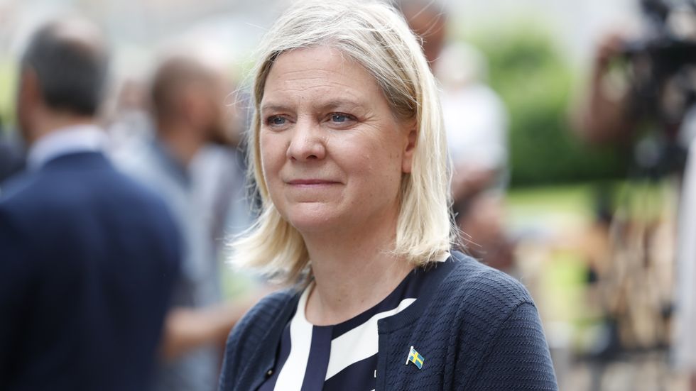 Finansminister Magdalena Andersson (S). Arkivbild