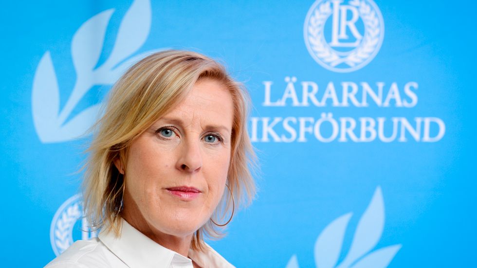 Åsa Fahlén, ny ordförande i Lärarnas Riksförbund.