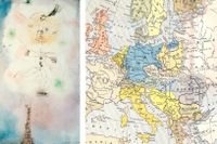 Paul Klees verk ”Der Komet von Paris” (t v) från 1918 bildar ­utgångspunkt för Daniel Schönpflugs senaste bok om de både dynamiska och bräckliga åren i Europa 1918–1923.