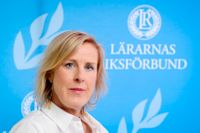 Åsa Fahlén, ordförande för Lärarnas riksförbund, är positiv till att lärarnas befogenhet förtydligas. Arkivbild.