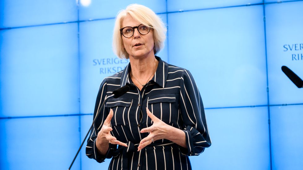 Elisabeth Svantesson, ekonomisk-politisk talesperson för Moderaterna.