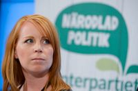 Förtroendet för Centerpartiets partiledare Annie Lööf har rasat. Arkivbild.