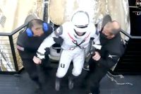 Astronauter tillbaka på jorden igen