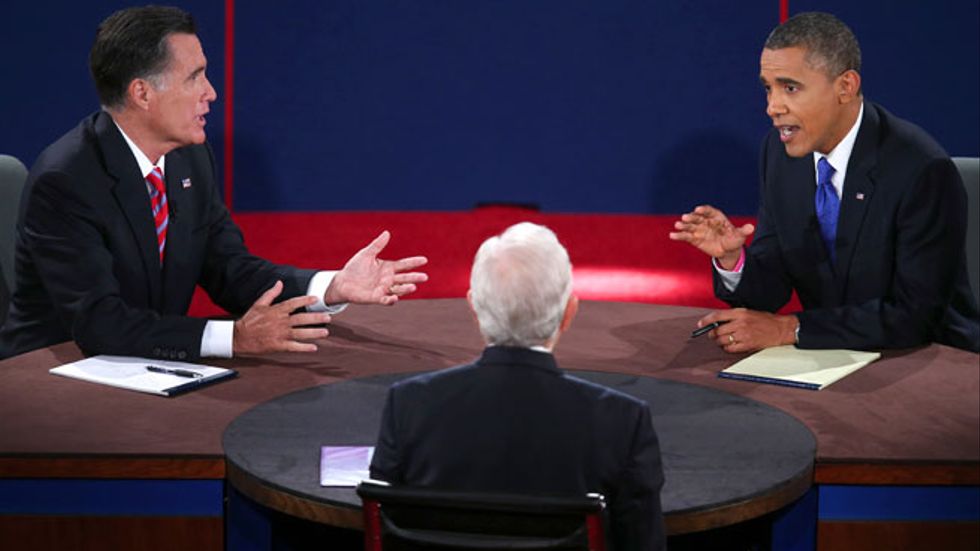Presidentkandidat Mitt Romney var mycket kritisk mot Barack Obama när det gäller Iran under den tredje och sista debatten där utrikespolitik stod i fokus.
